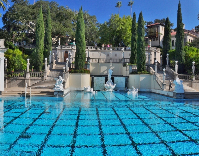 Neptune Pool outdoor Hearst Castle